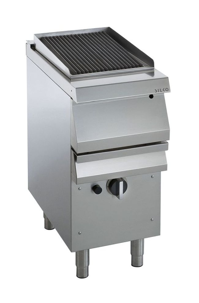 KBS Gastrotechnik KBS Gas Vaporgrill 7,5Kw Wasserbecken und Ablasshahn Unterbau geschlossen Image