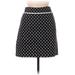 Max Studio Casual Skirt: Black Polka Dots Bottoms - Women's Size 6