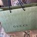 Gucci Bags | Authentic Large Gucci Shopping Bag | Color: Green | Size: Os