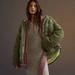 Anthropologie Jackets & Coats | Anthropologie Like New Pilcro Swing Puffer Jacket In Moss, Size S | Color: Green | Size: S
