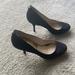 Michael Kors Shoes | Michael Kors Black Heels | Color: Black/Gold | Size: 10