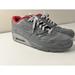 Nike Shoes | Customized Nike Air Max Nikeid Mens Sneakers Shoes Sz 12 Gray And Red, Read Desc | Color: Red | Size: 12