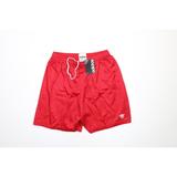 Adidas Shorts | Nos Vintage 90s Adidas Mens Xl Spell Out Above Knee Mesh Shorts Red Usa Nylon | Color: Red | Size: Xl