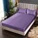 Drap-housse en satin de style européen housse de matelas en rayonne bande élastique drap de lit