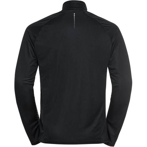 ODLO Herren Midlayer 1/2 zip ESSENTIAL CER, Größe M in Schwarz