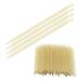 100 Pcs Nail Care Cuticle Pusher Nail Care Sticks for Cuticle Pusher Rubber Cleaning Pen Dead Skin Cleaner Peeling Peeling Nail Art Manicure Tool(yellow)