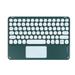 PloutoRich 10 inch Bluetooth Keyboard with Touchpad 78 Keys Magnetic Wireless Keyboard Ultra-Slim Rechargeable Wireless Keyboard for Laptop Tablet PC Computer