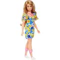 Barbie Fashionistas Doll #208 Barbie Doll with Down Syndrome Wearing Floral Dress