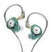 Yucurem KZ-EDX Pro HIFI Bass Earphones In Ear Sport Monitor Headphone (Cyan No Mic)