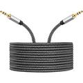 Aux Cord for Car 3.5mm Audio Cable Nylon Braided Aux Cable Male to Male Audio Cable [Hi-Fi Sound]