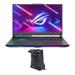 ASUS ROG Strix G17 G713 Gaming/Entertainment Laptop (AMD Ryzen 9 7945HX 16-Core 17.3in 240Hz 2K Quad HD (2560x1440) GeForce RTX 4070 Win 11 Home) with Voyager Backpack