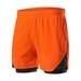 aiyuq.u men s 2 in 1 workout running shorts 7 inch lightweight gym shorts with compression liner