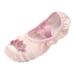 B91xZ Sneakers for Girls Toddler Shoes Children Shoes Dance Shoes Warm Dance Ballet Performance Indoor Shoes Yoga Dance Shoes Rose Gold Sizes 1