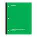 Staples Wireless 1-Subject Notebook 8.5 x 11 College Ruled 80 Sheets Green (TR58380) ST58380CVS