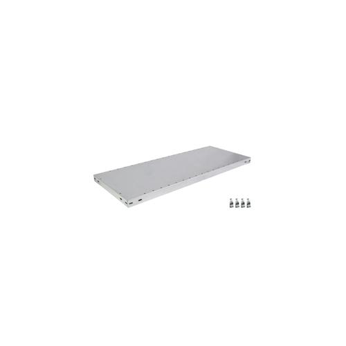 Zusatz-Fachboden für PROREGAL FachbodenregalMULTIplus250 Stecksystem | BxT 75x80cm | Inkl. 4 Fachbodenträgern | Fachlast 250kg | Verzinkt
