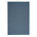 Furnish My Place Abstract Indoor/Outdoor Commercial Color Rug - Navy 9 x 10 Pet and Kids Friendly Rug. Made in USA Rectangle Area Rugs Great for Kids Pets Event Wedding