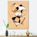 DESIGN ART Designart Colored Geometric Abstract Compositions V Modern Canvas Wall Art Print 8 in. wide x 12 in. high