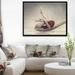 DESIGN ART Designart Beauty Bath Contemporary Framed Canvas Art Print 32 in. wide x 16 in. high