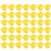 Promotion 100PCS Mix Shape Lots Colors DIY Scrapbooking Cartoon Buttons Plastic Buttons Children s Garment Sewing Notions P\-001 Yellow