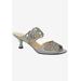 Wide Width Women's Francie Dress Shoes by J. Renee® in Silver (Size 7 1/2 W)