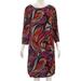 Anthropologie Dresses | Anthropologie Maeve Flavia Orange Red Brown Swirl Loose Shift Dress | Color: Pink | Size: Xs
