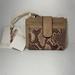 Jessica Simpson Accessories | Jessica Simpson Wallet Card Holder Nwt Tan With Snake Design | Color: Tan | Size: Os