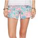 Lilly Pulitzer Shorts | Lilly Pulitzer Ocean View Boardshorts Serene Blue Gypsea Print Lion-Fish Coral | Color: Blue/Pink | Size: S