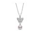 Giani Bernini Jewelry | Giani Bernini Cultured Freshwater Pearl/Cubic Zirconia Pendant Necklace | Color: Silver | Size: Os/Sterling Silver