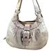 Coach Bags | Coach Soho Lynn Pleated Leather Hobo Shoulder Bag Purse F15527 | Color: Silver | Size: Os