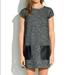 Madewell Dresses | Madewell | Mod Sheath Dress | Color: Black/Gray | Size: S