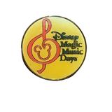 Disney Jewelry | 3 For 25 Disney Magical Music Days Vintage Pin Nwot | Color: Red/Yellow | Size: Os