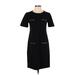 J.Crew Factory Store Casual Dress - Sheath: Black Dresses - Women's Size 2