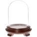 Red Barrel Studio® Keiarriyen Cloche Glass | 7 H x 5.5 W x 5.5 D in | Wayfair 5AE10F9EBA224A71AC4A89C2BD46C005