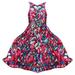 Little Girl Dress Summer Chiffon Children s Big Children Floral Wide Leg Jumpsuit Sundress Bohemian Style Children s Summer