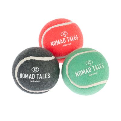 Set of 3 Bloom Tennis Ball Set Nomad Tales Dog Toys