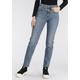 Straight-Jeans LEVI'S "724 High Rise Straight" Gr. 28, Länge 34, blau (blue, used denim) Damen Jeans Gerade Bestseller