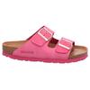 Pantolette ROHDE "Alba", Damen, Gr. 41, pink, Leder, klassisch, Schuhe, Keilabsatz, Sommerschuh, Hausschuh mit zwei Schnallenverschlüsse
