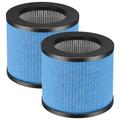 TPAP002 HEPA Filter Replacement for TOPPIN TPAP002 Air Purifier Comfy Air C1, 4-in-1 H13 True HEPA Air Purifier Filter for TOPPIN TPAP002, Compare to Part #TPFF002, 2 Pack