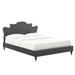 Neena Performance Velvet Queen Bed