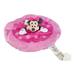 Disney Toys | Disney Baby Minnie Mouse Plush Round Security Blanket Blankie Lovey Pink | Color: Pink | Size: 12"