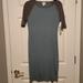 Lularoe Dresses | Lularoe Julia Pencil Dress | Color: Gray/Green | Size: S