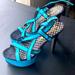 Jessica Simpson Shoes | Jessica Simpson!! These Heels Are Fabulous With Jeans Or A Cute Dress! | Color: Blue | Size: 8.5