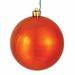 The Holiday Aisle® Holiday Décor Ball Ornament Plastic in Orange | 10" | Wayfair 96413140E2FC4546B72B6ECAC8000082