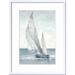 Sand & Stable™ Gray Seas I by Ethan Harper - Picture Frame Painting Paper in Blue/Gray | 8 H x 12 W in | Wayfair F0A3828909FF43A1AAE1F71E4AD3CD91