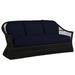 Summer Classics Soho 81.75" Wide Outdoor Wicker Patio Sofa w/ Cushions Wicker/Rattan/Olefin Fabric Included/Sunbrella® Fabric Included | Wayfair