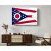 Latitude Run® Ohio State Flag - Wrapped Canvas Graphic Art Canvas in Black | 30 H x 45 W x 1 D in | Wayfair 1D822A91A82F4BE484A5FAFAAF09C0F9