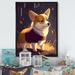 Red Barrel Studio® Cute Little Corgi Dog - Print on Canvas in Brown/White | 20 H x 12 W x 1 D in | Wayfair 8EDE59B5058C4A169F9F2F438F61109B