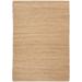 Nourison Bleached Natural Jute Area Rug 4' x 6' - Nourison 99446131034