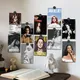 Poster de la chanteur Lana Del Rey 10 pièces autocollants d'art imprimés pour la maison le Bar
