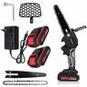 88V Power Chainsaw 3000W Mini motosega a batteria - 6 pollici cordless - con 2 batterie